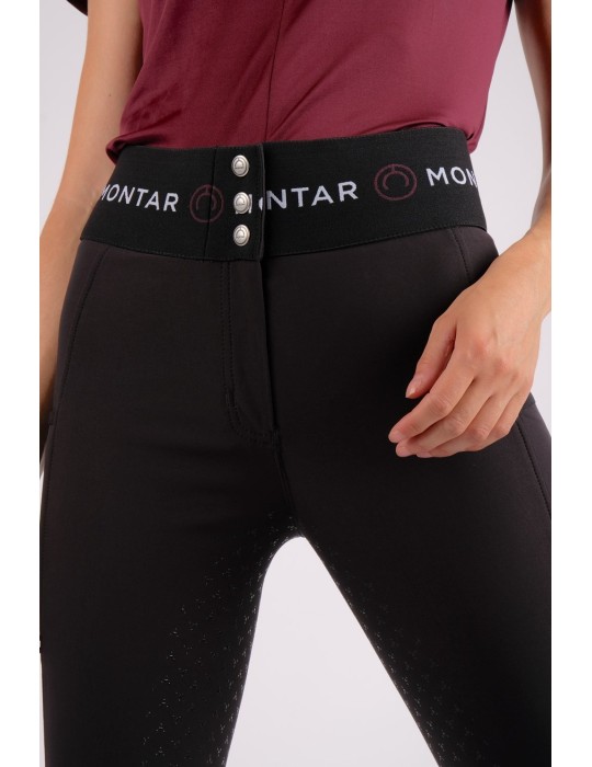 Pantalon Kehlani waistband MONTAR