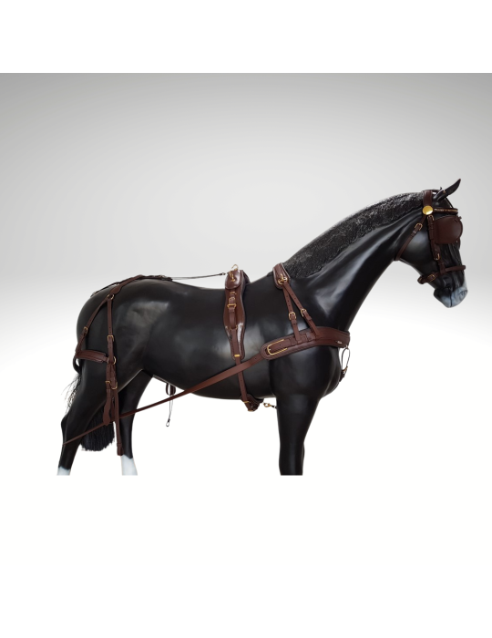 Harnais Lux biothane en simple - SB