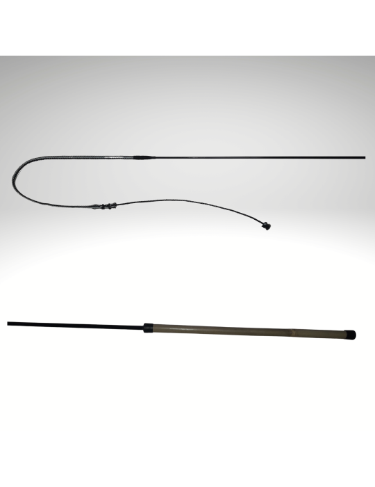 Fouet avec manche en bambou