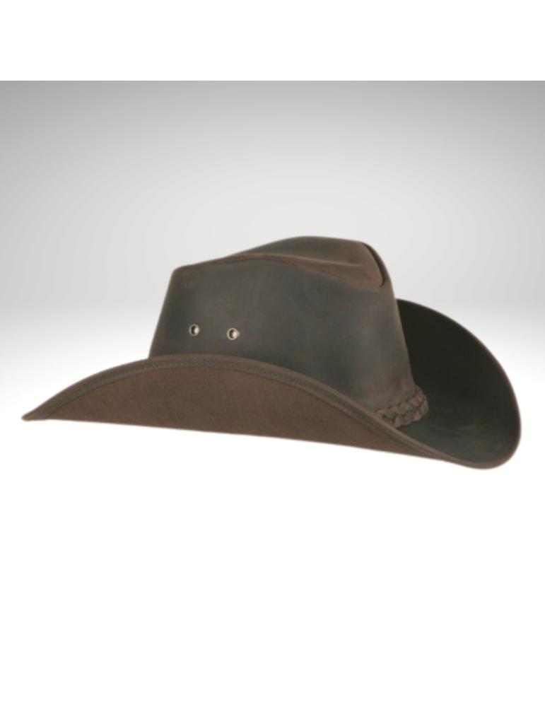 Chapeau à tresse COMANCHEROS