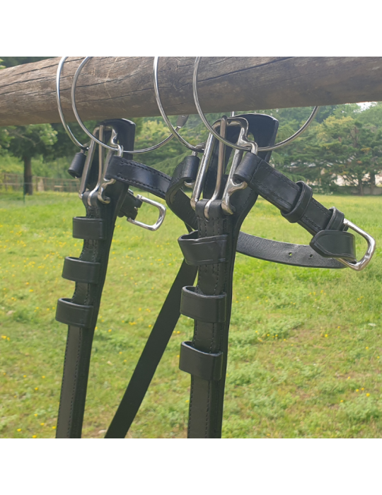 Boucleteaux pour collier en paire