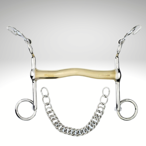 Mors de bride branches courtes STUBBEN