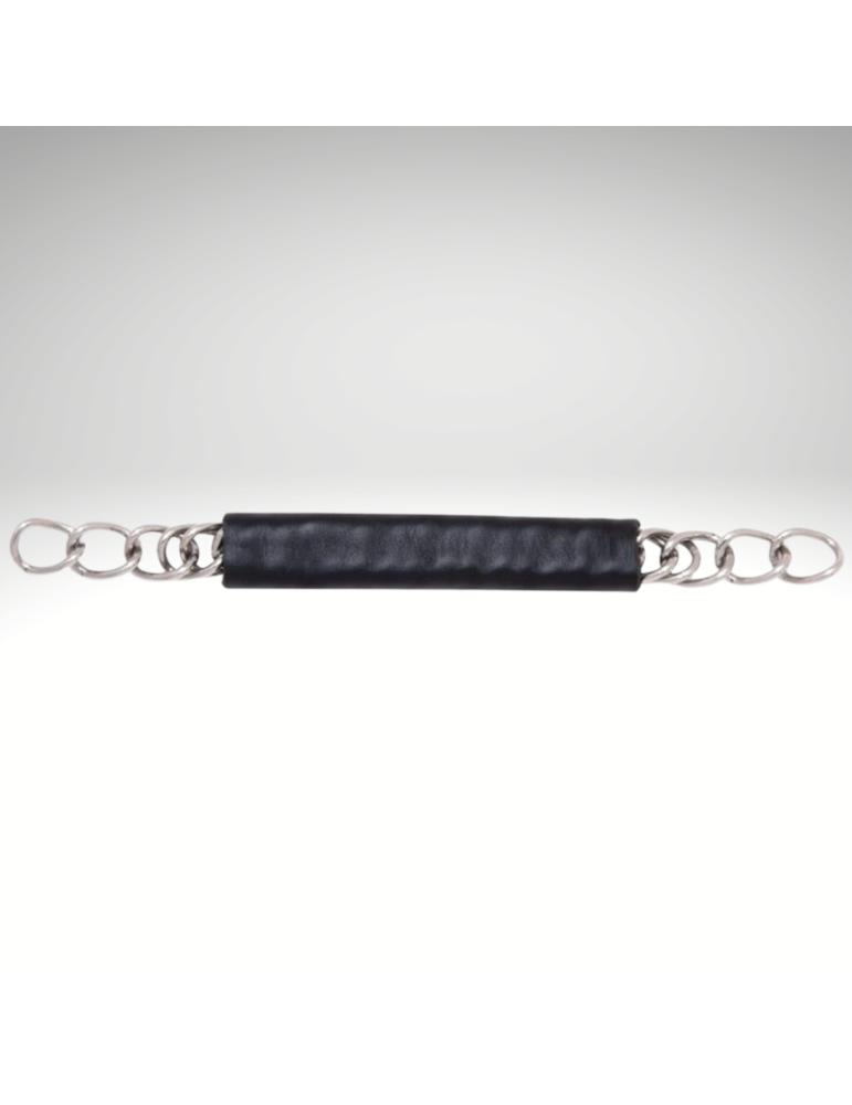 Gourmette en cuir METALAB