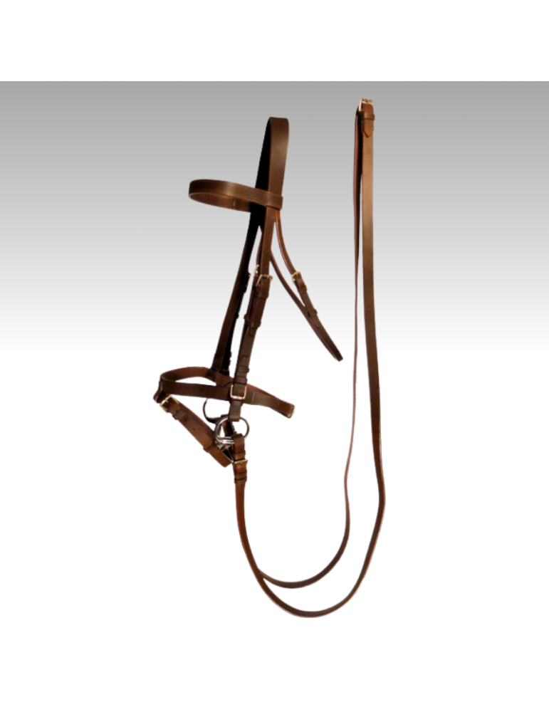 Bridon cuir large - SB