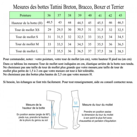 Bottes Boxer Close TATTINI 2