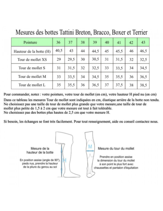 Bottes boxer close TATTINI