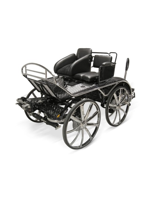 Voiture d'attelage Marathon DS 350 pour paire de chevaux GLINKOWSKI