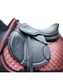 Selle mixte cuir luxury line