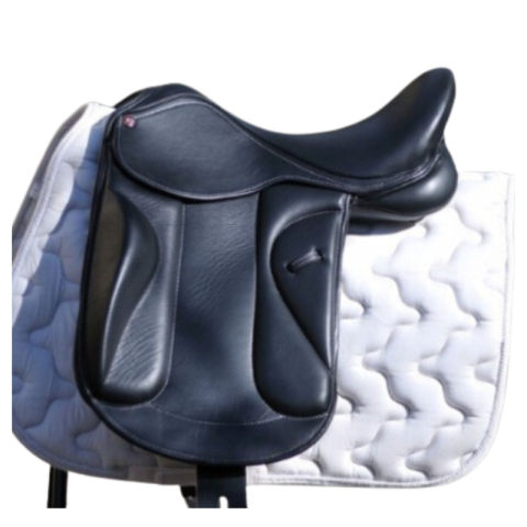 Selle de dressage cuir noir Daphné SB