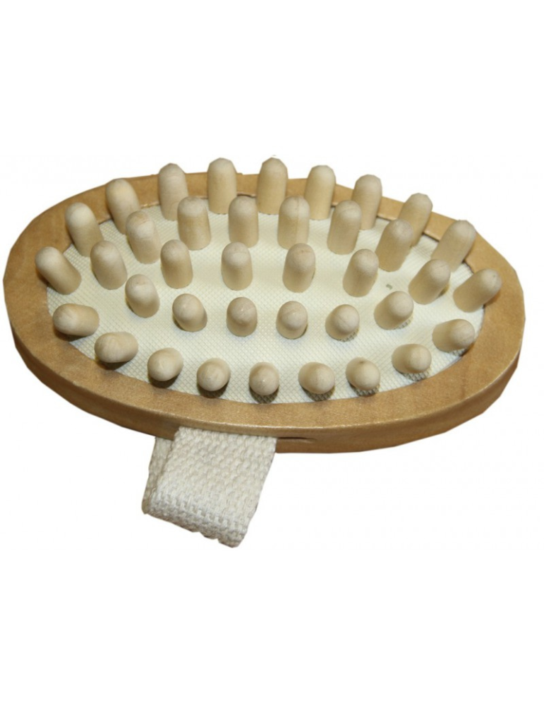 Brosse de massage en hêtre BORSTIQ