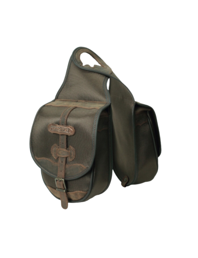 Fontes pour selle type western, cuir imperméable - COMANCHEROS