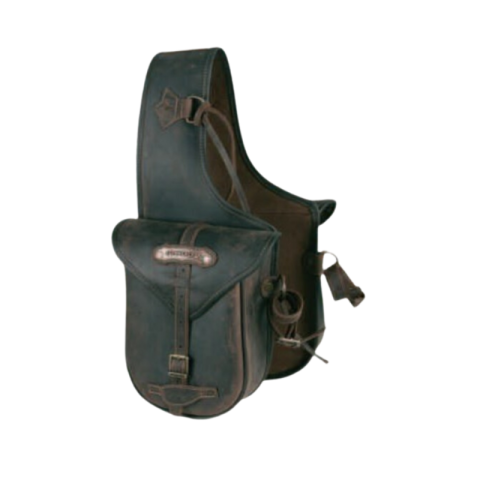 Fontes pour selle, en cuir, petites sacoches COMANCHEROS