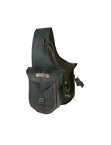 Fontes pour selle, en cuir, petites sacoches COMANCHEROS
