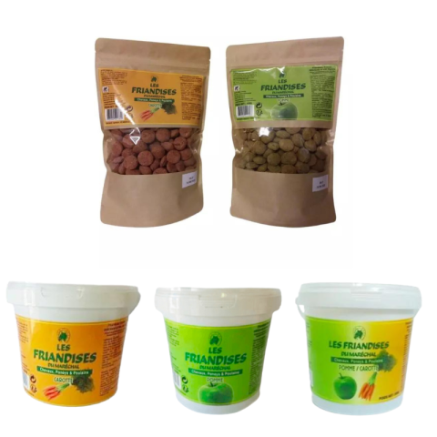 Friandises pomme-carotte DU MARECHAL