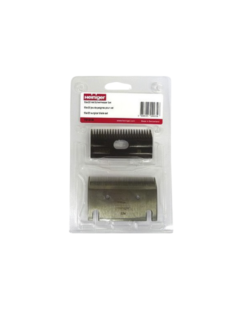 Jeu de peignes finition 31/23