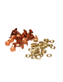 Rivets cuivre Contre rivures laiton