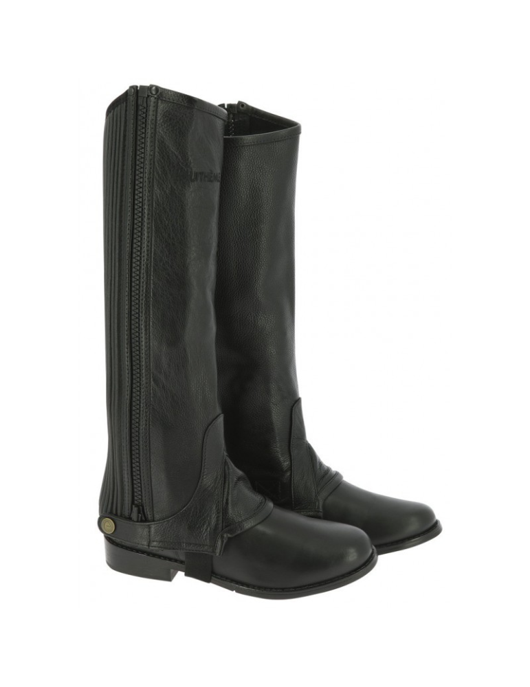 Mini-chaps cuir EQUITHEME