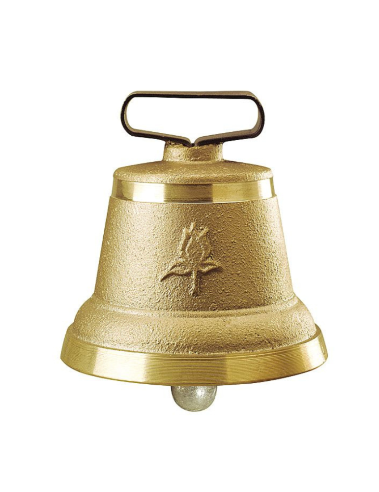 Cloche ronde en fonte de laiton - KAMER