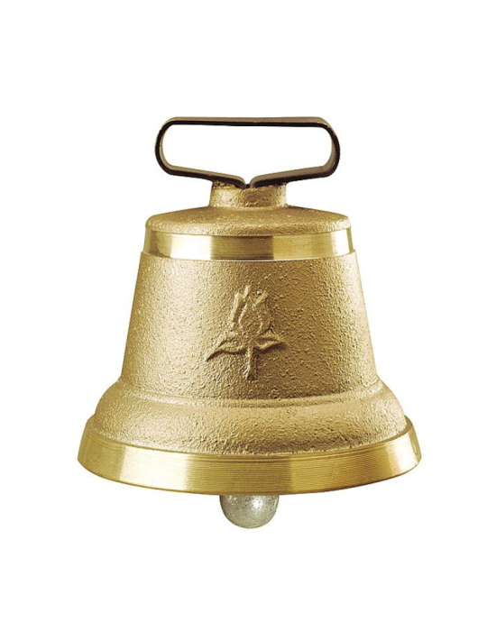Cloche ronde en fonte de laiton - KAMER