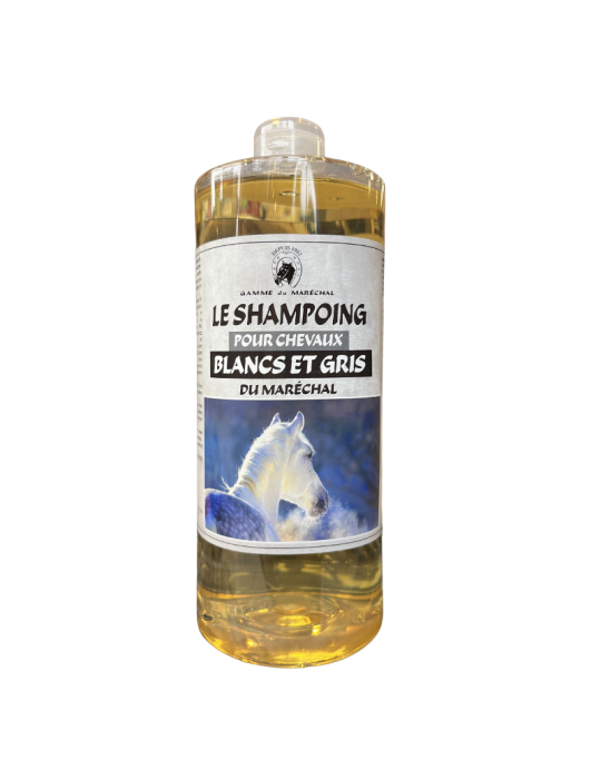 Shampoing pour chevaux Blancs et Gris