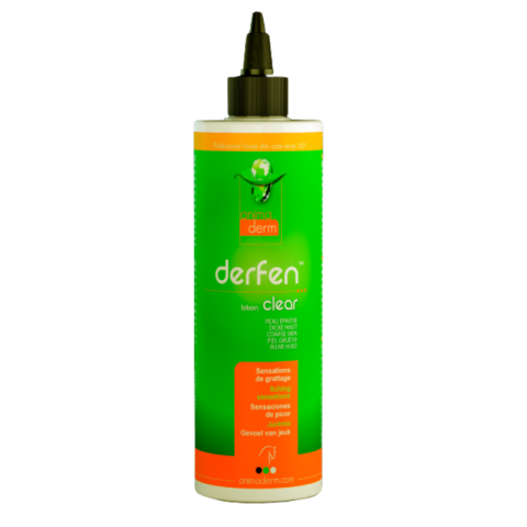 Lotion Derfen Clear pour peau épaisse - Animaderm