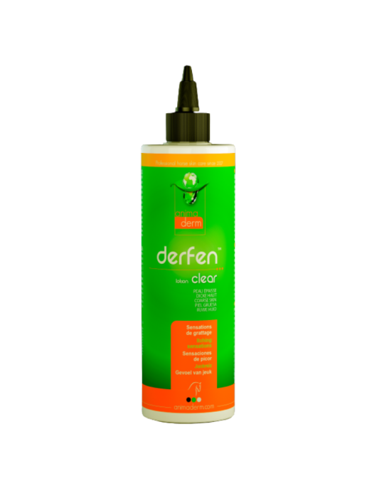 Lotion Derfen Clear pour peau fine - Animaderm