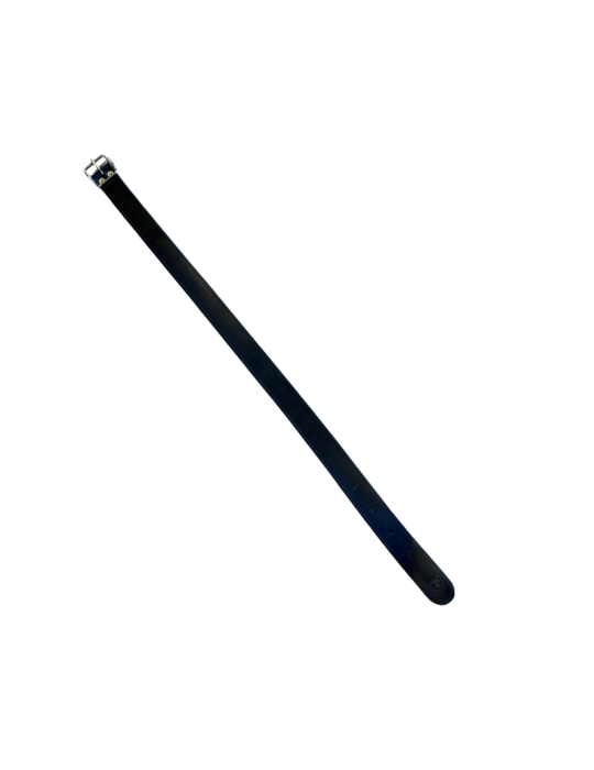 Collier pour vache, en cuir, boucle en fer