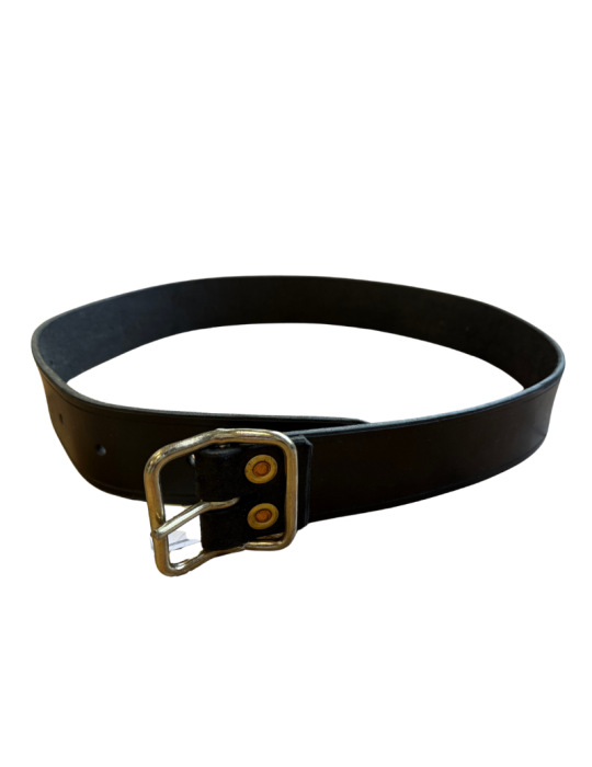 Collier pour vache, en cuir, boucle en fer