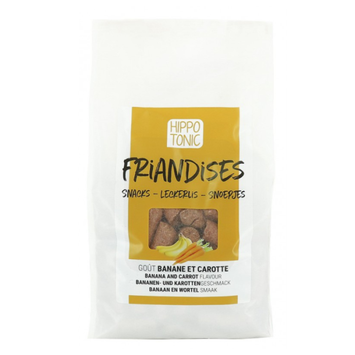 Bonbons chevaux Carotte / Banane Hippotonic