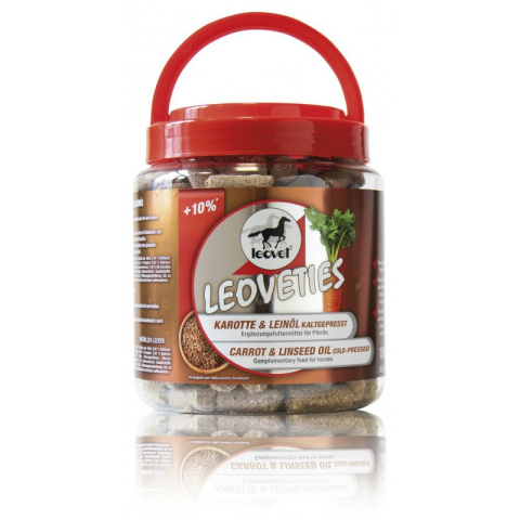 Friandises carotte et huile de lin - LEOVET