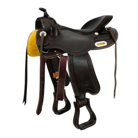 Selle western cuir - POOL'S