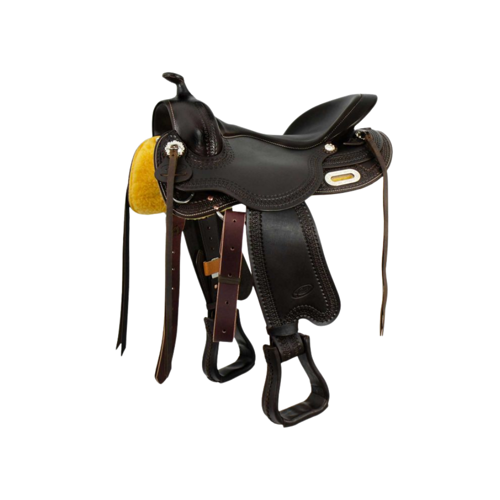 Selle western cuir - POOL'S