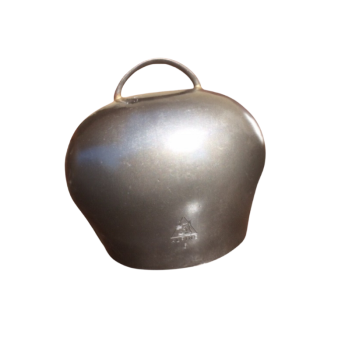 Cloche Alpine montée, boucle fer