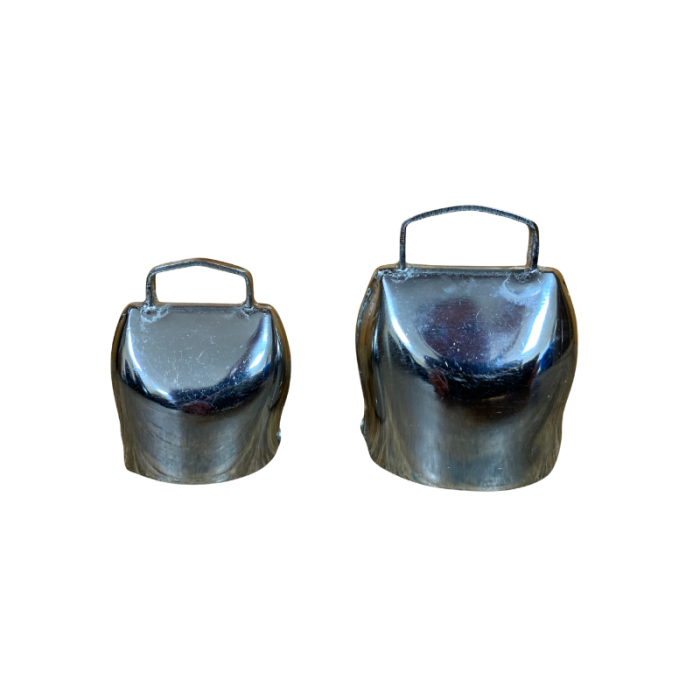 Cloche carrée chromée