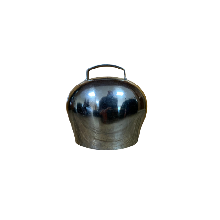 Cloche arrondie chromée