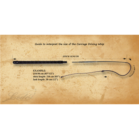 Fouet flexible driver's whip - Lédo 2