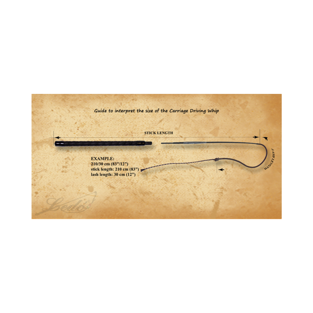 Fouet flexible driver's whip - Lédo