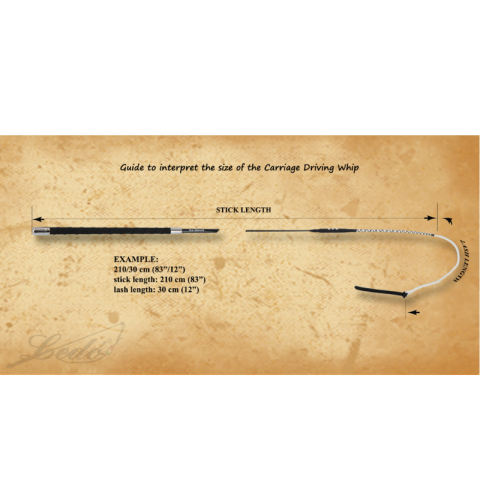 Fouet flexible driver's whip - Lédo 2