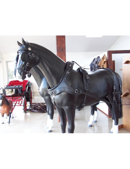 Harnais biothane trait SB – Sellerie Baude