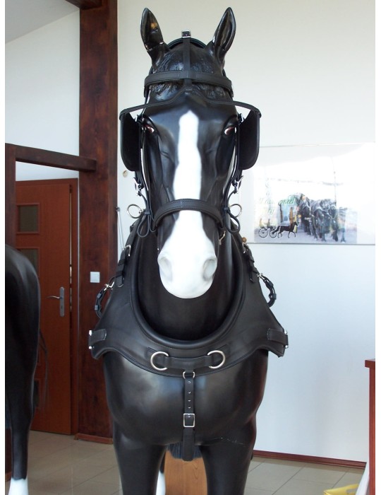 Harnais en paire avec collier bricole - SB